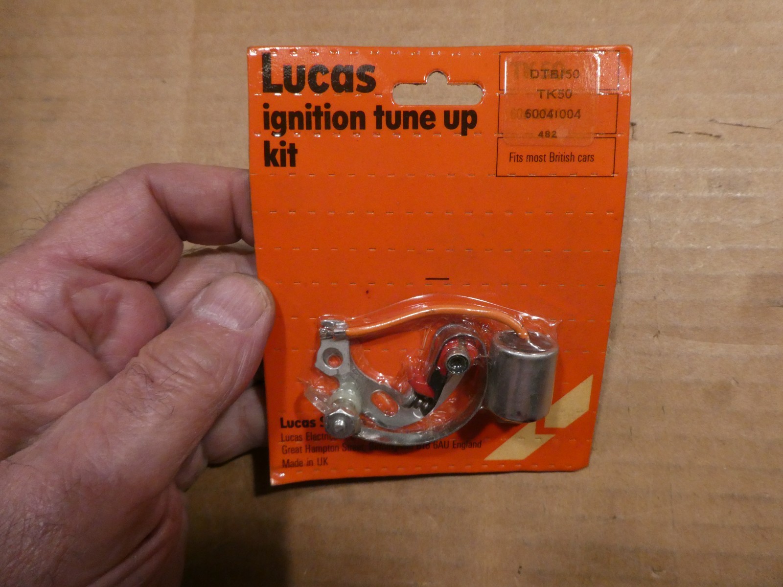 Vintage MG Jaguar Lotus Triumph Sunbeam Austin Rover Lucas Tune Up Kit TK50
