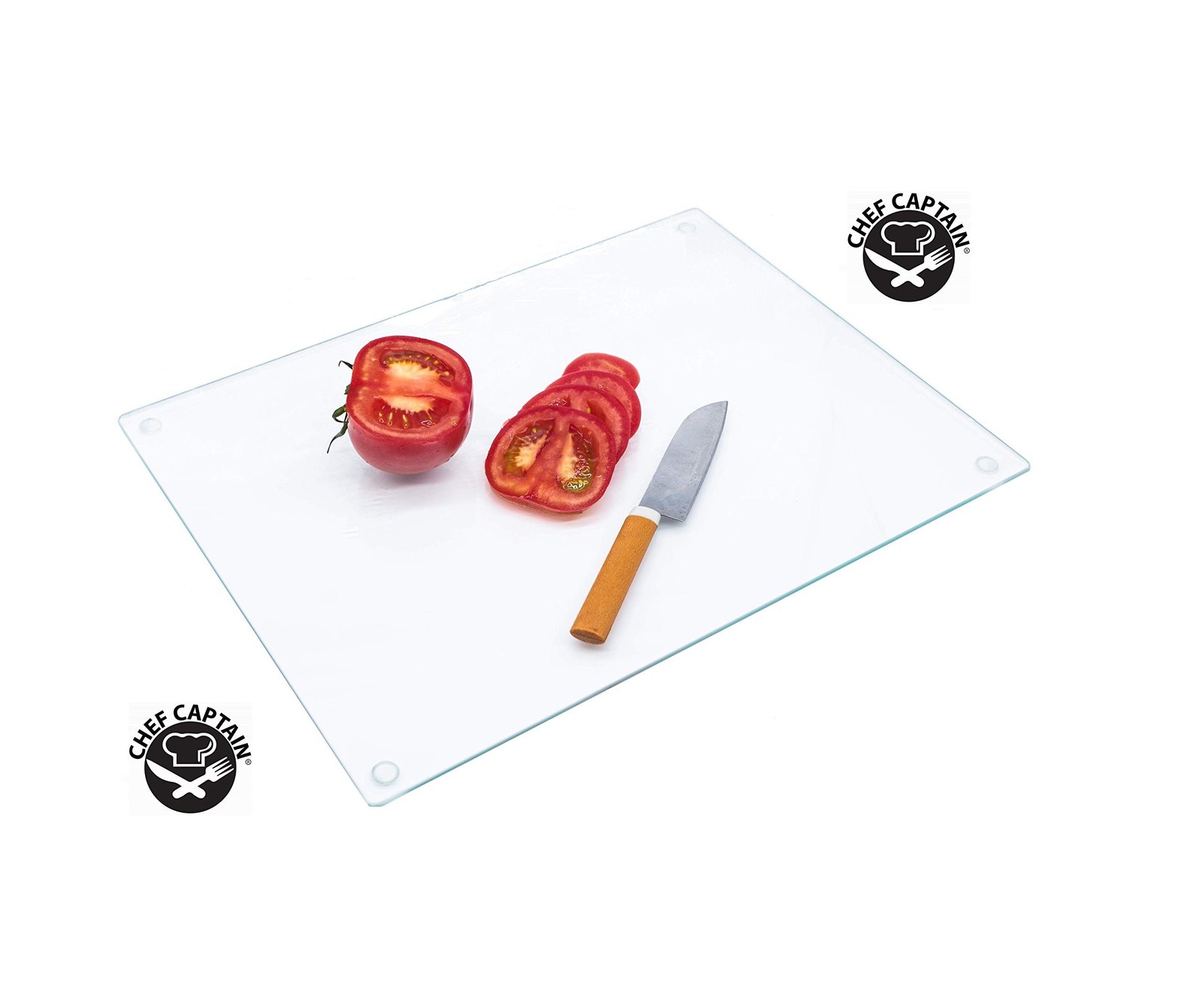 Tempered Glass Cutting Board, For Kitchen, Extremely Durable, Long-Standing, ...