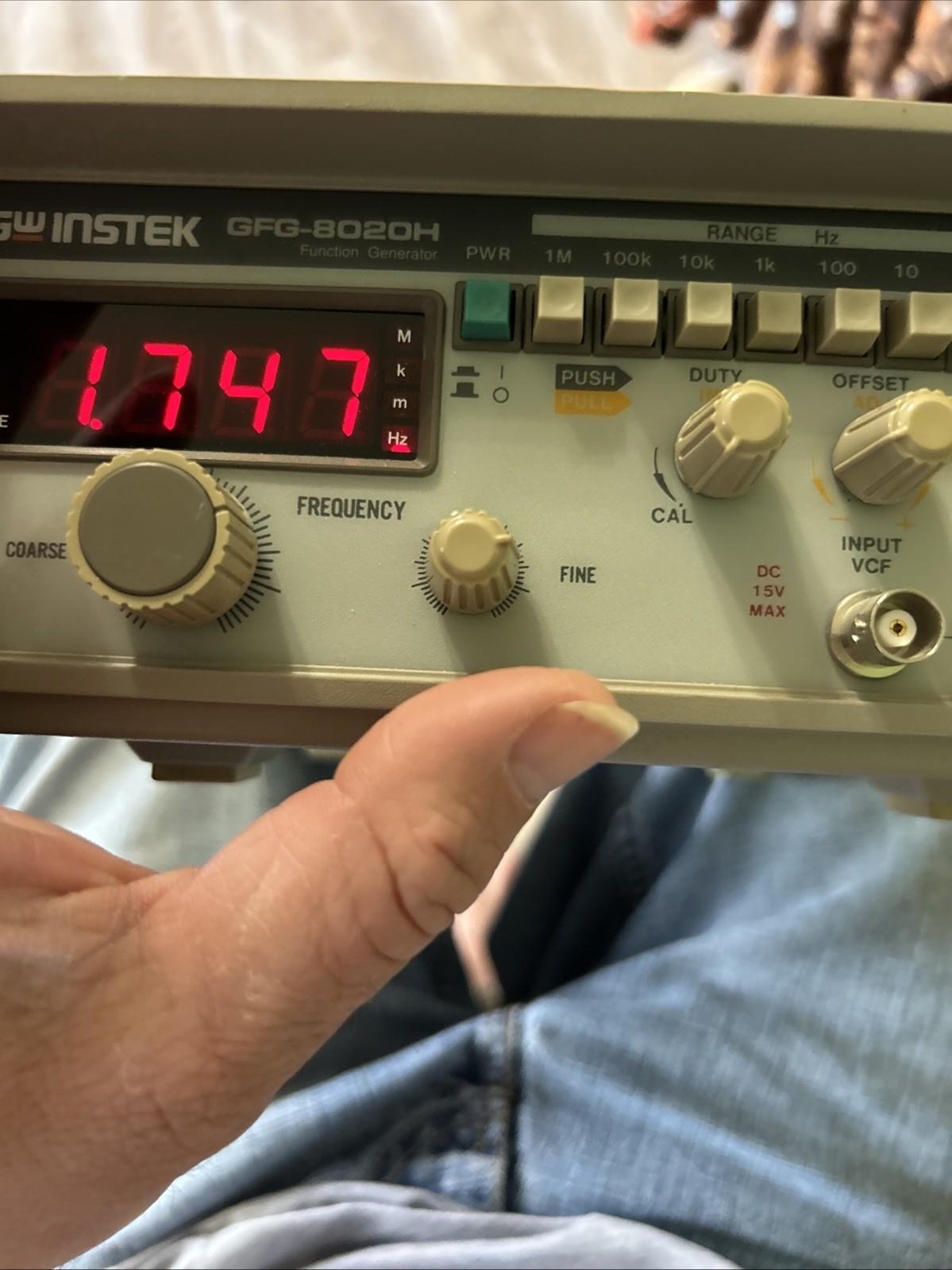 GW Instek GFG-8020H 2Mhz Function Generator