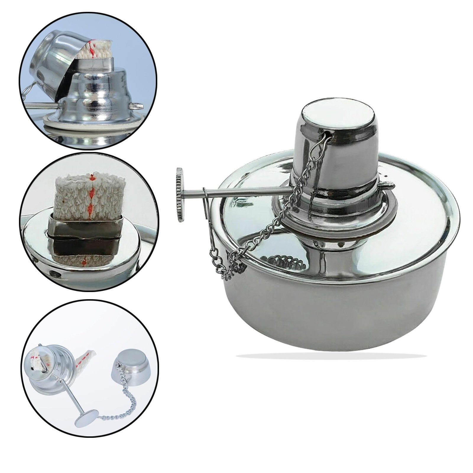 Dental Alcohol Lamp Alcohol Burner Lamp Dental Lab Equipment Heating Come DS1456