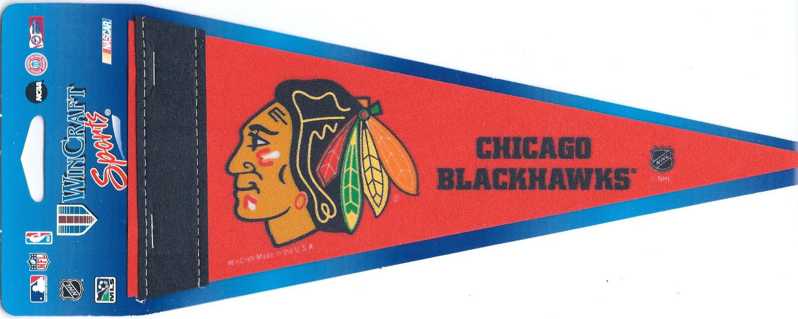 Chicago Blackhawks Mini  Felt Pennant 4" x 10"