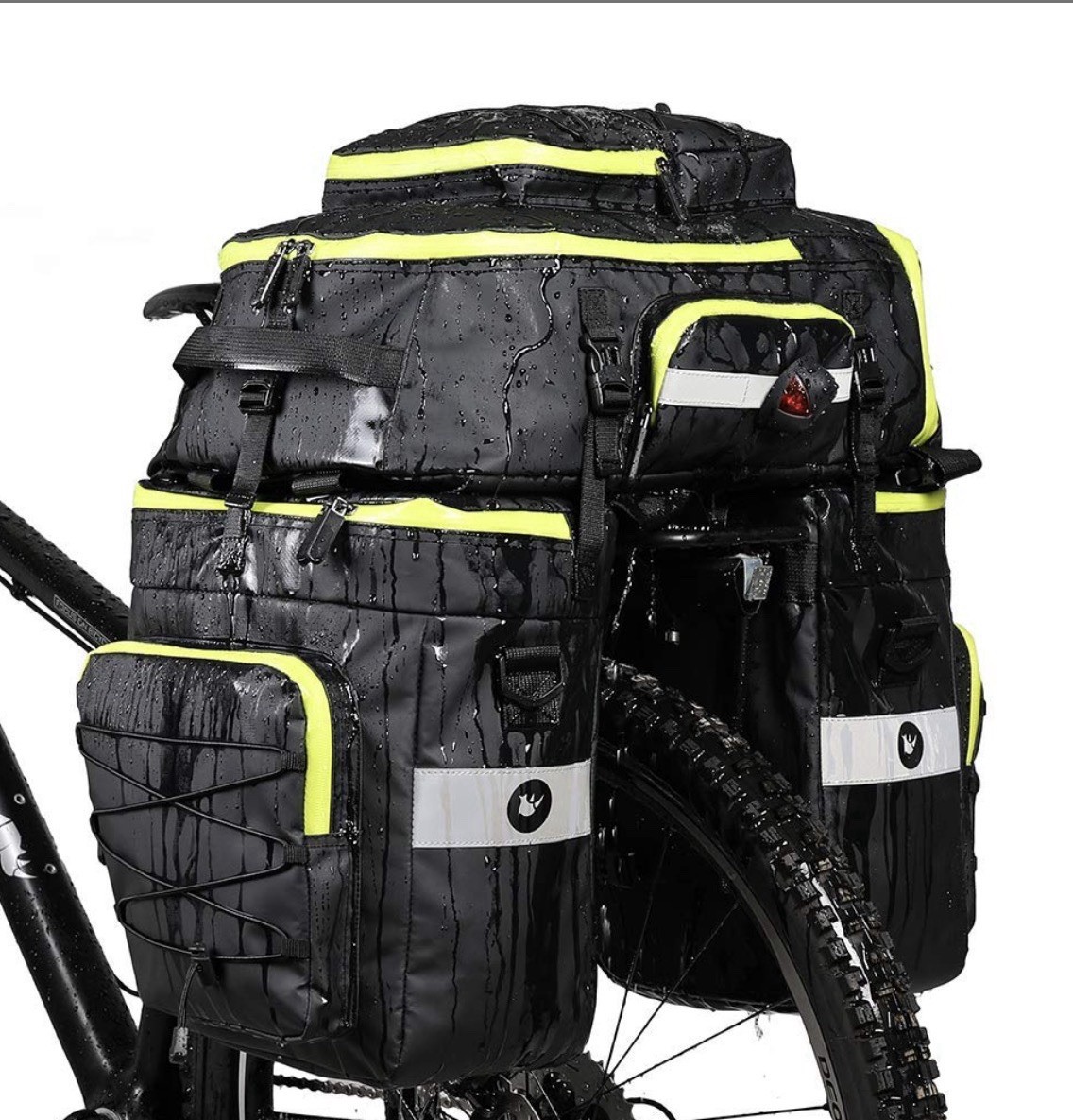 Rhinowalk Bike Bag Bike Pannier Bag Set, For Bicycle Cargo