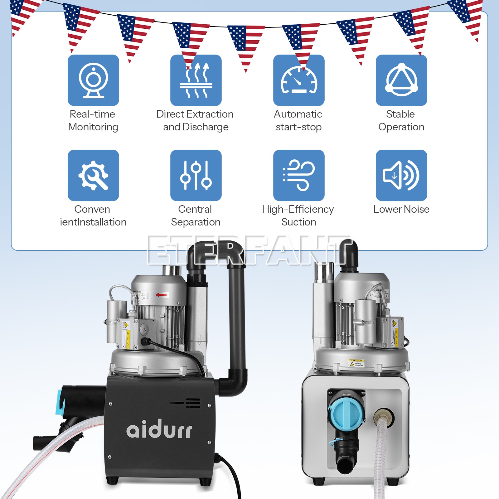 Dental Suction Machine Electric Vacuum System Suction Machine Variable Frequency