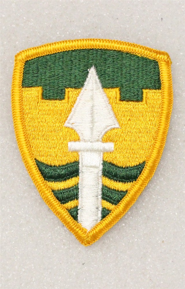 Army Patch 4736 - 43rd Military Police Brigade - merrowed edge