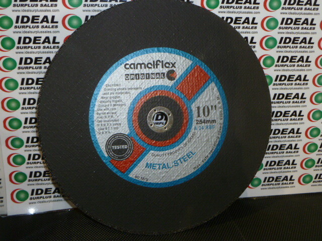 CAMELFLEX A24RBF - WHEEL, 10IN, 254MM, 6200 RPM MAX-New No Box
