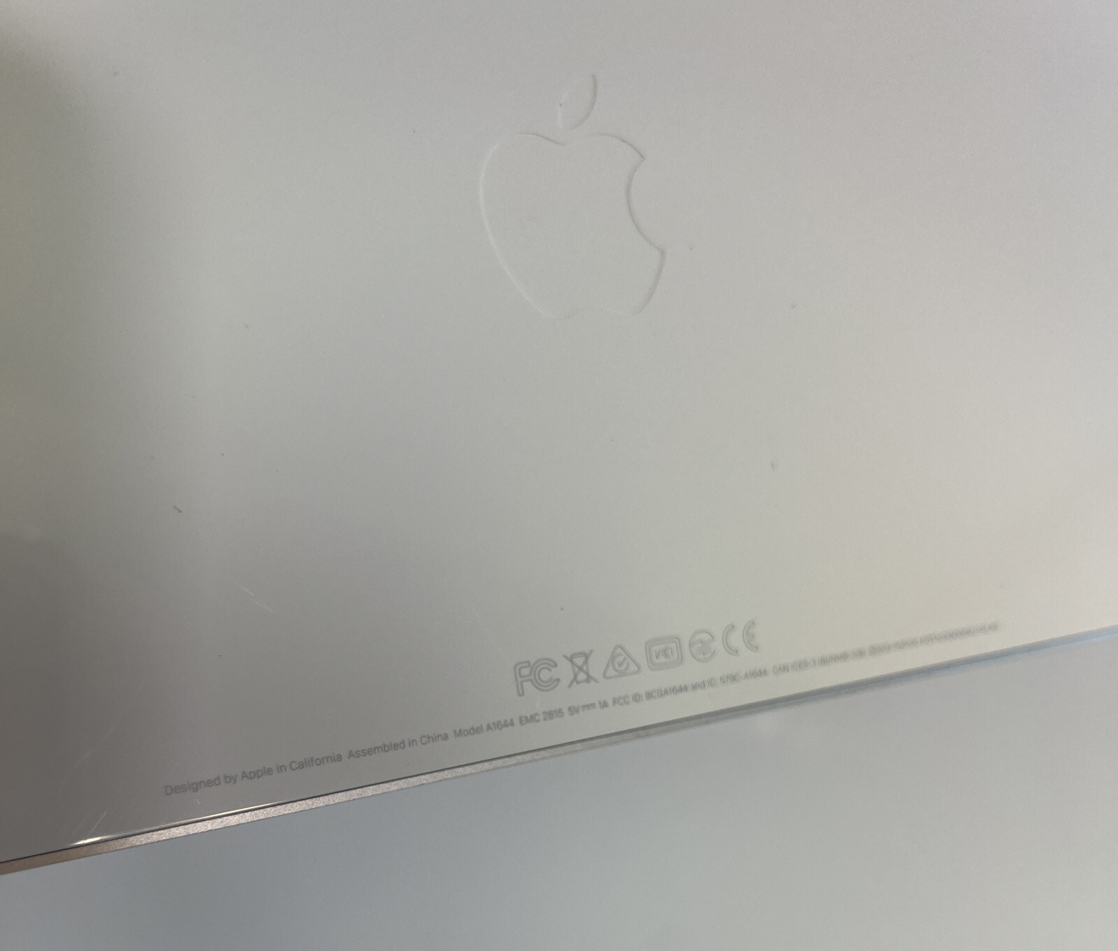 Apple Wireless Magic Keyboard A1644 Silver with white keys