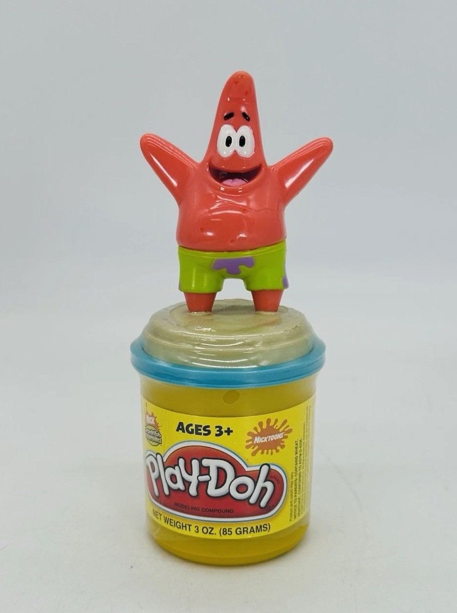 Vintage 2005 Viacom SpongeBob Play-Doh Patrick Sealed RARE KB-Toys Exclusive