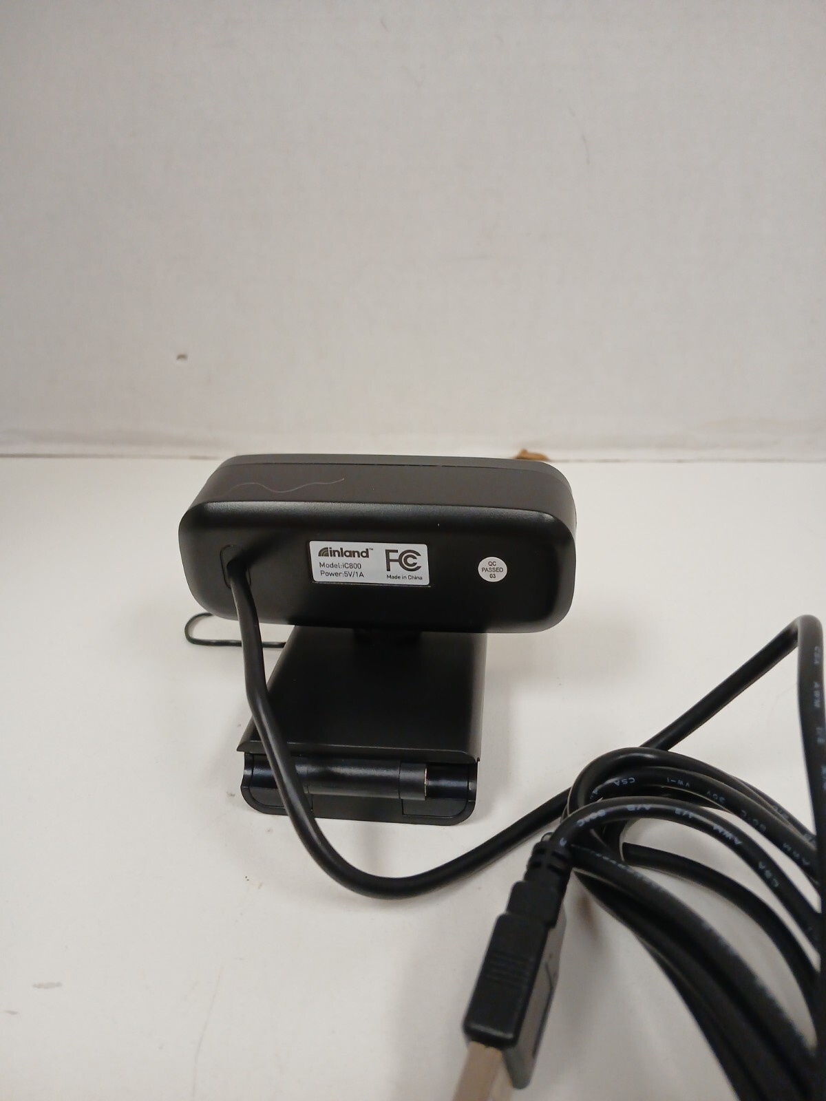 Inland iC800 Full HD 1080p Webcam, Black