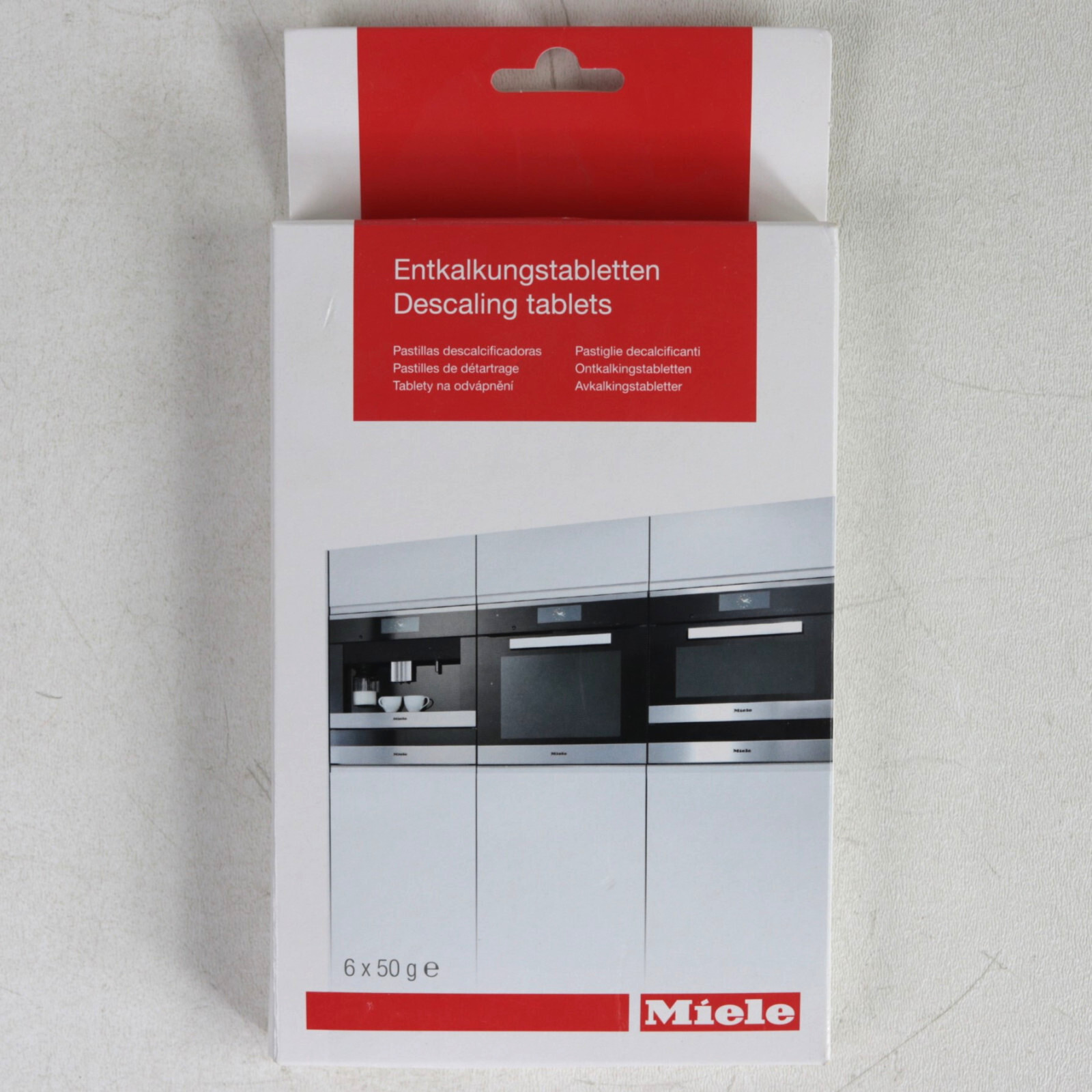 Miele 6-Pack 50g Descaling Tablets Open-Box