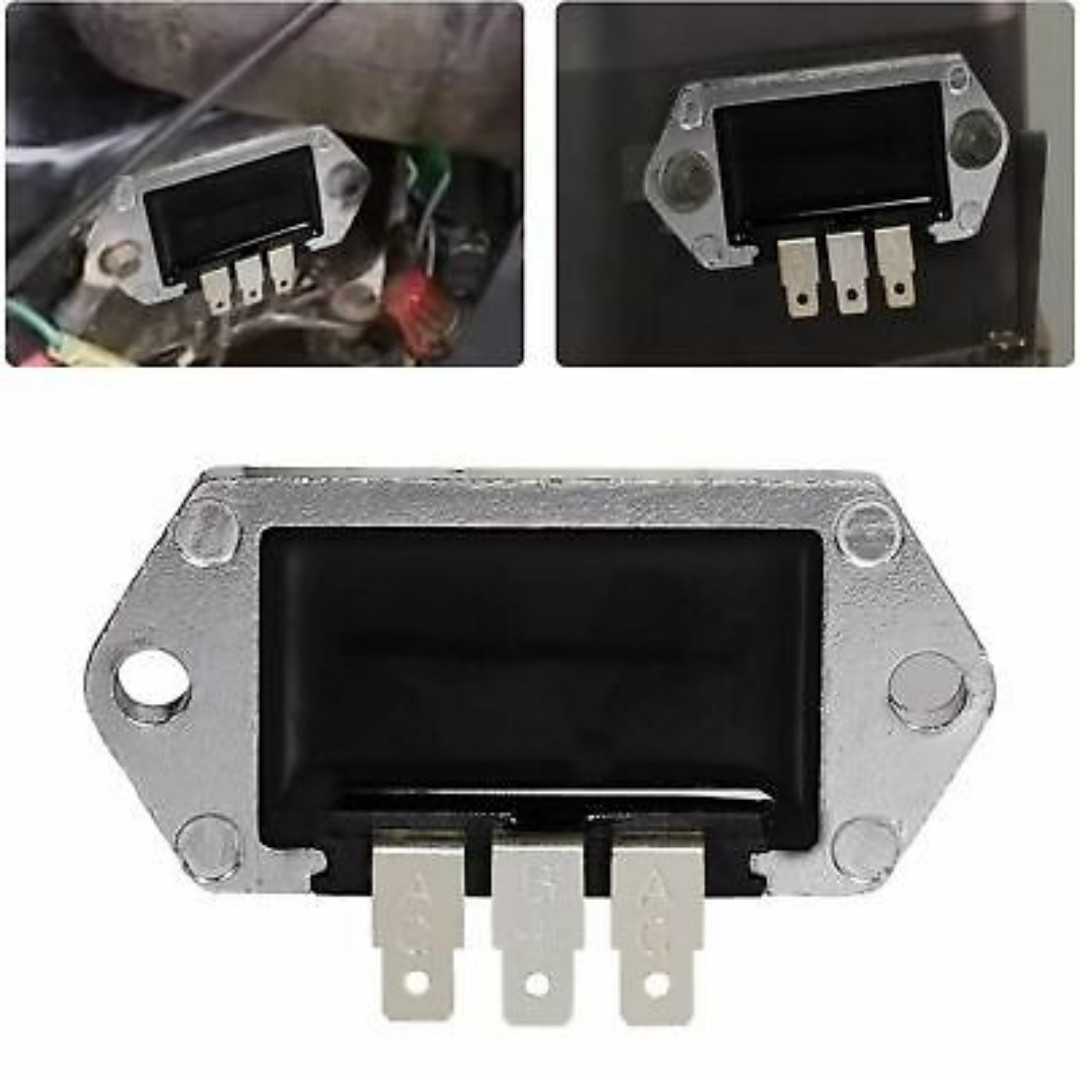 Replacement Aluminum Voltage Regulator Rectifier For John Deere AM34738