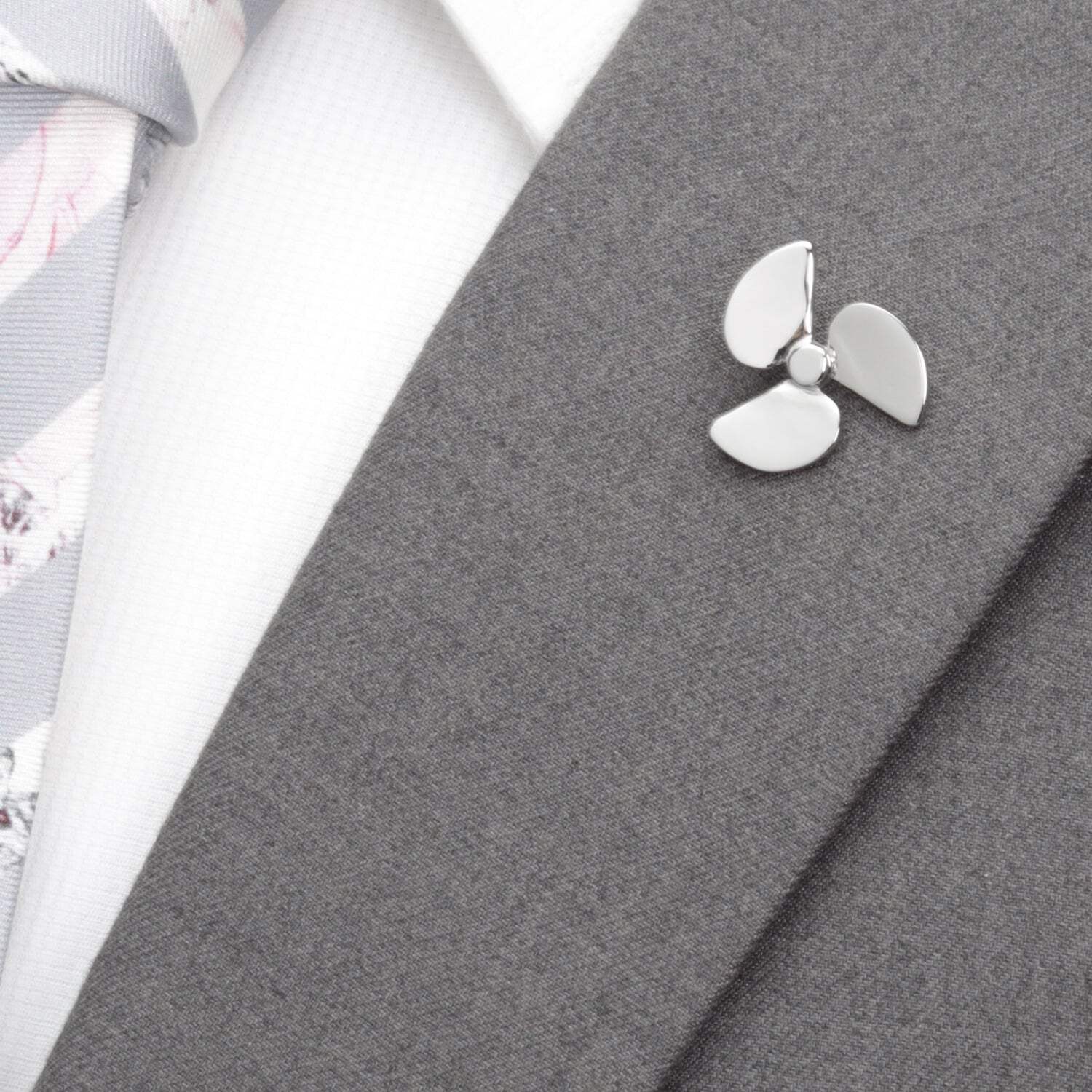 Boat Propeller 3D Lapel Pin