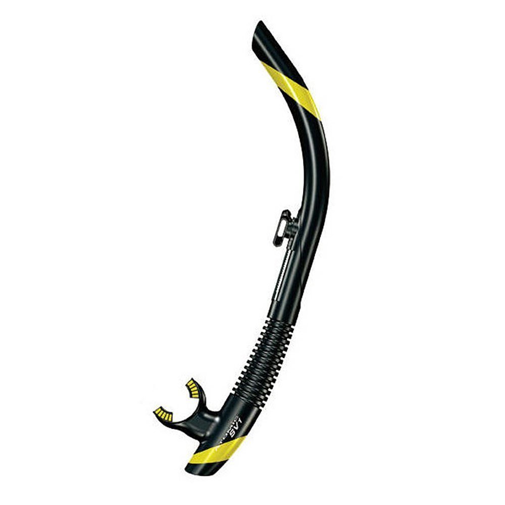 Atomic Scuba, Diving, Snorkeling SV1 Snorkel Yellow Black 06-0132-00