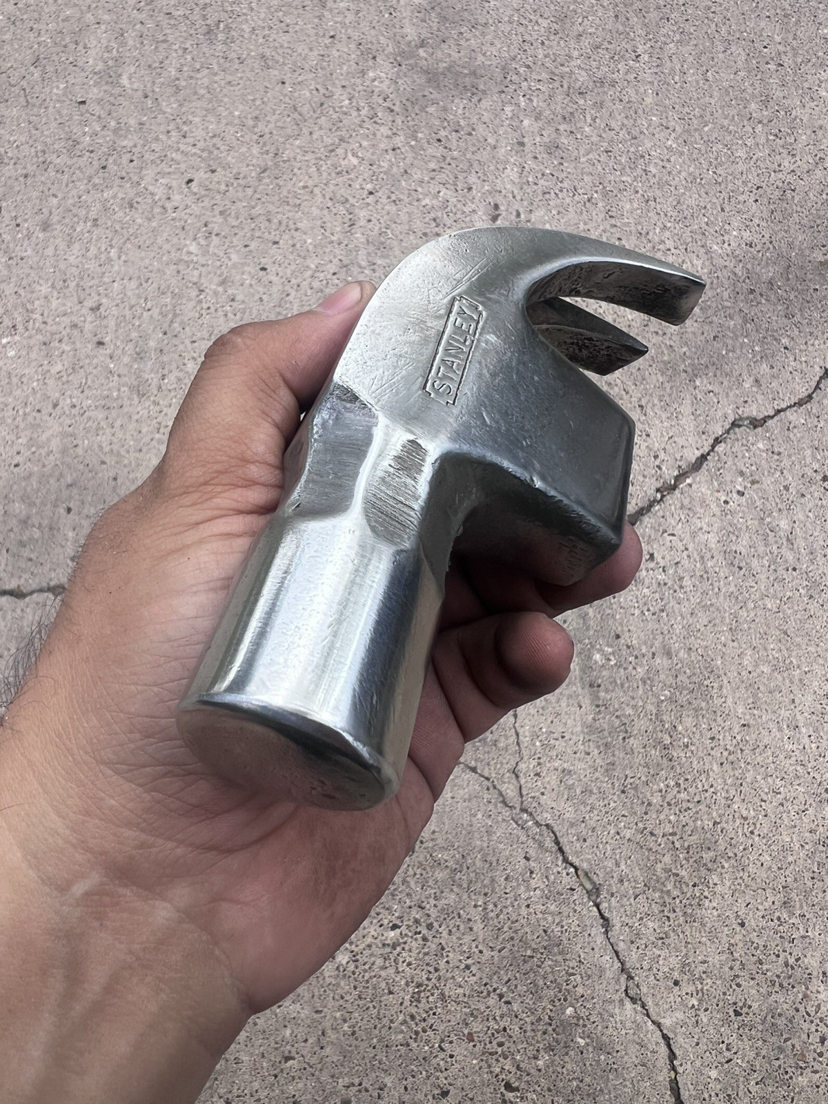 Stanley Bell System Hammer 1.8lb Head, Cleaned & Polished