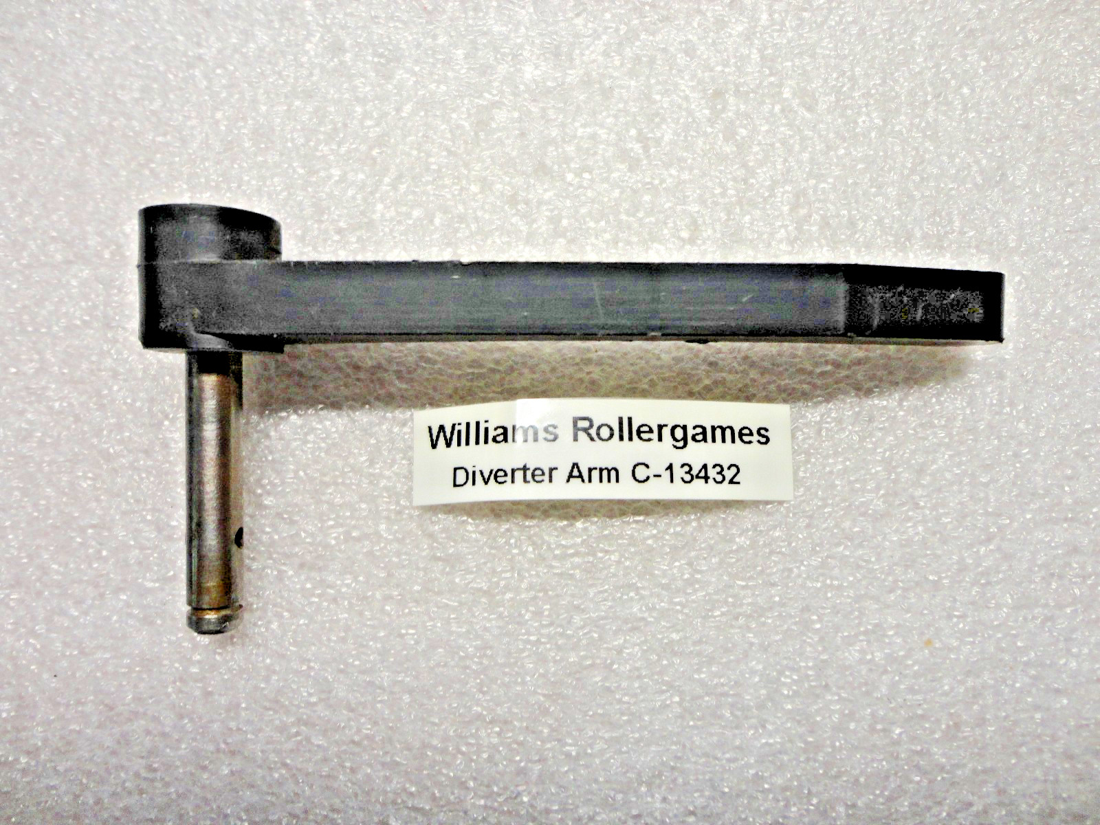 Williams Rollergames Pinball Diverter Arm, Hard to Find Part # C-13432, Nice!
