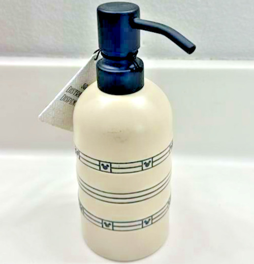 ^New Disney Parks Mickey  Homestead Hand Soap Dispenser Head Bathroom Bottle