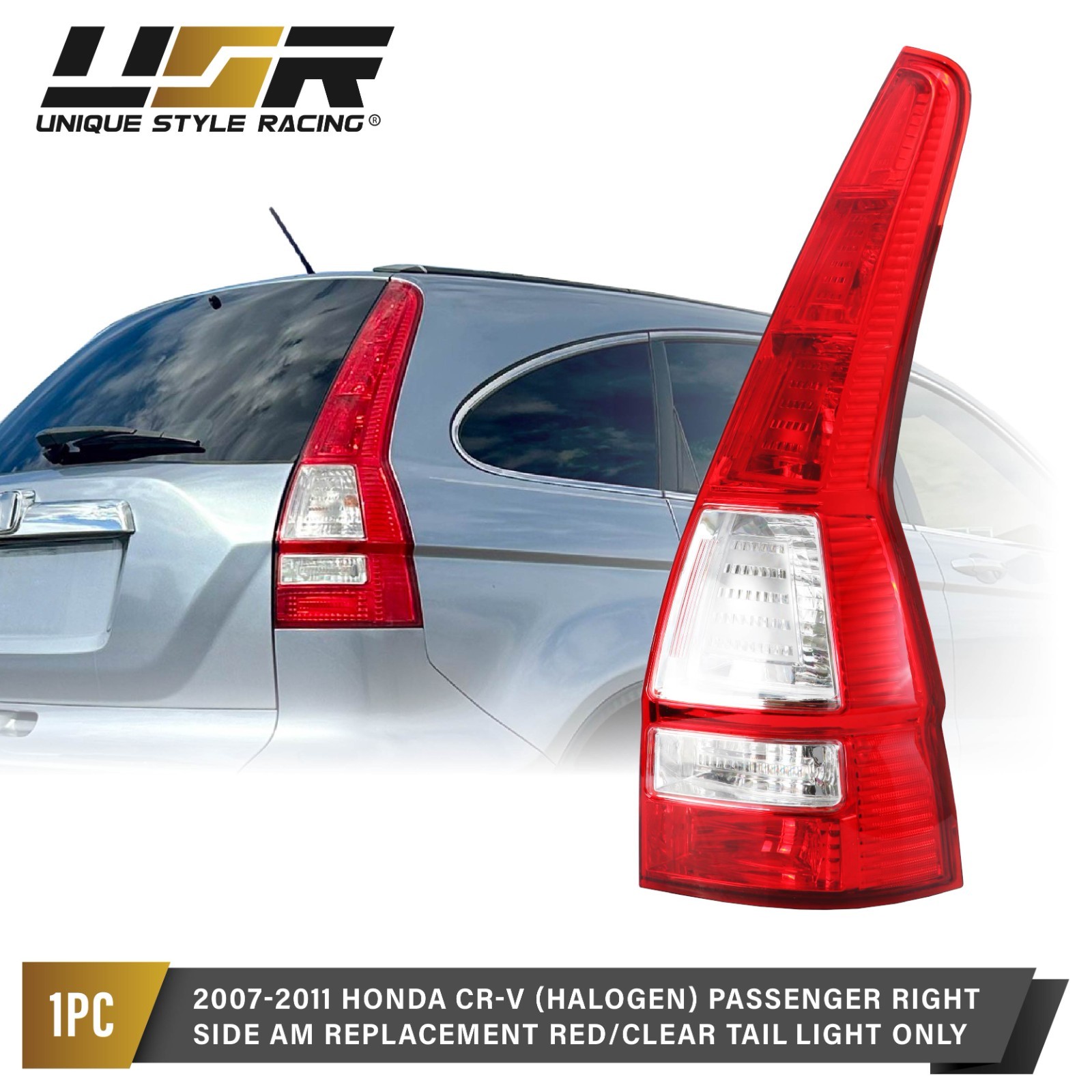 OE Replacement Tail Light - 33551-SWA-A02 - Right / For 07-11 Honda CR-V / CRV