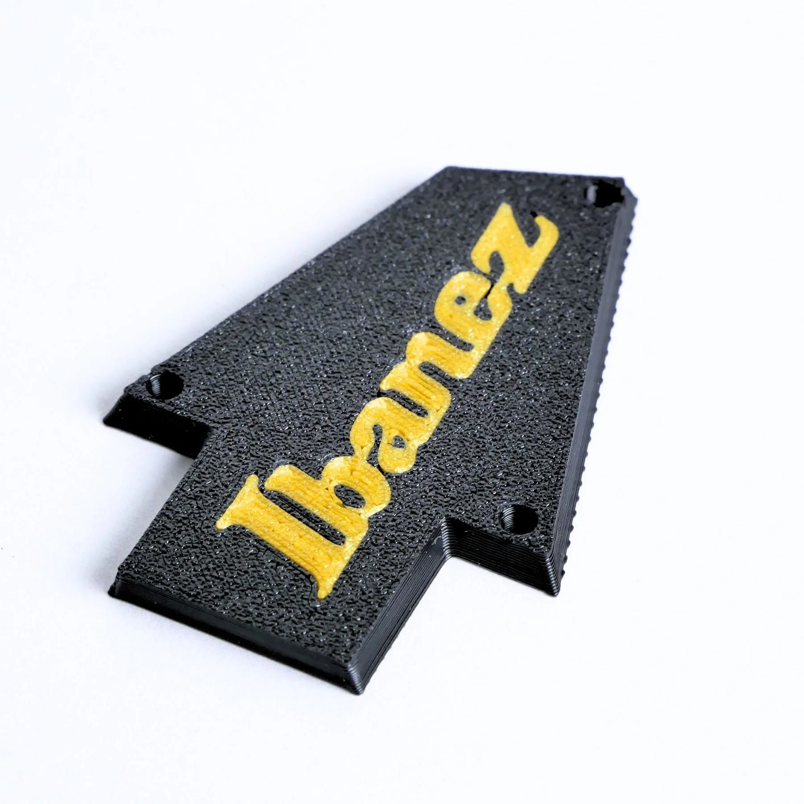 Ibanez Truss Rod Cover – “Classic Logo” (Gold & Black) for RG & JEM Guitars