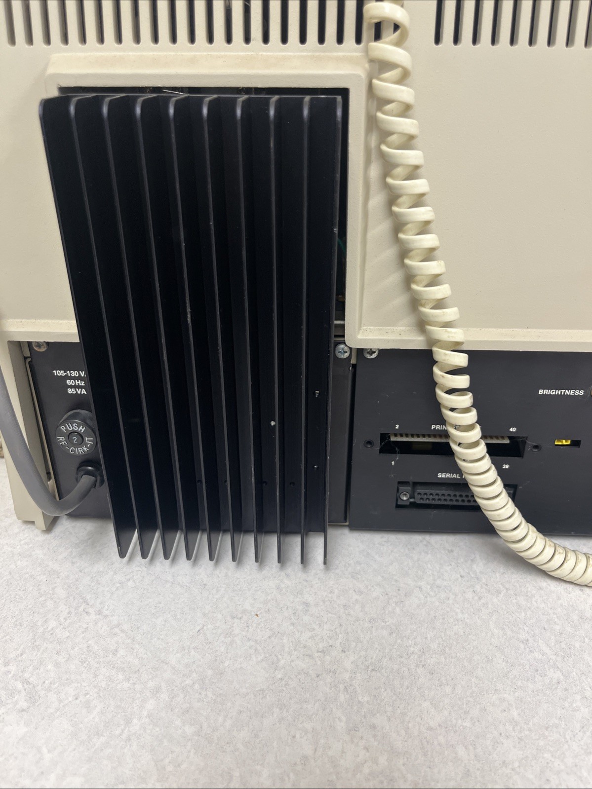 Vtg 80s Computer Terminal Basic Telecommunications Corporation Datavoice 20