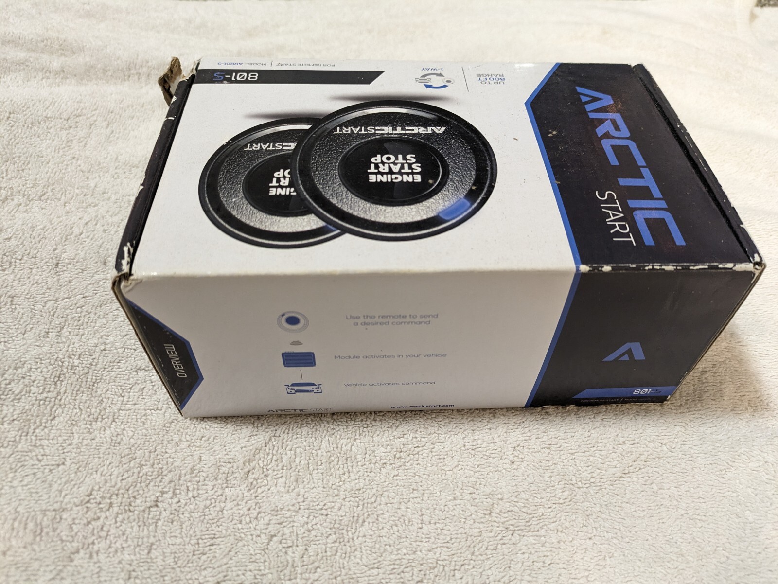 Arctic Start AR801-S Remote Start Keyless Entry 800-FT Range Remotes