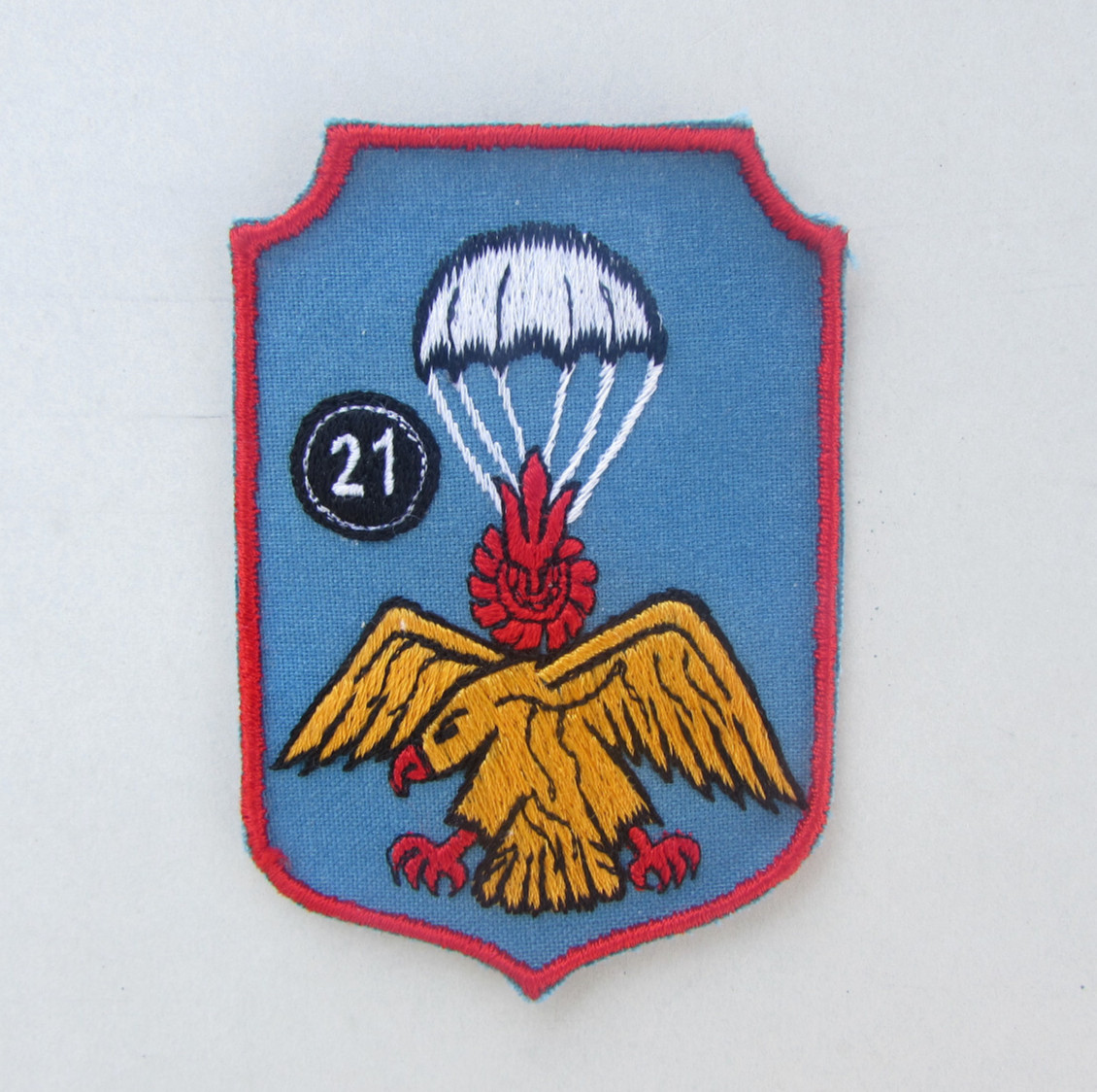 ORIGINAL VIETNAM WAR ROYAL KINGDOM OF LAOS 21ST AIRBORNE BATTALION PATCH #2