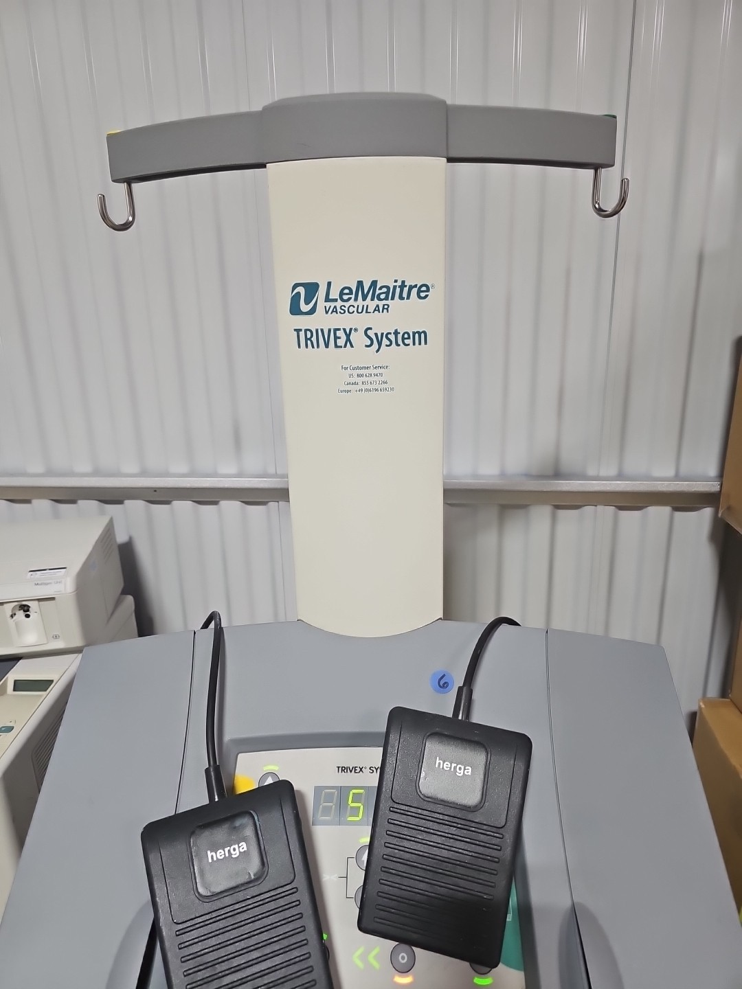 LeMaitre Vascular TRIVEX System Control Unit, a medical device