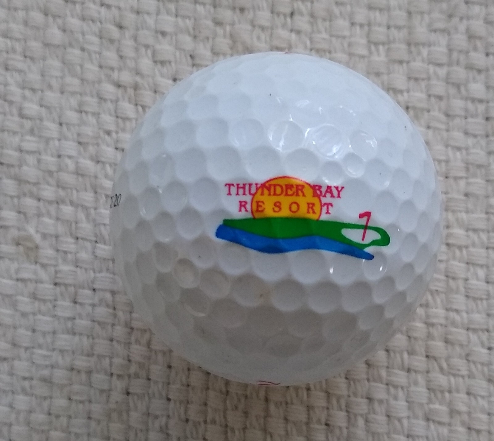 Thunder Bay Resort Logo Golf Ball