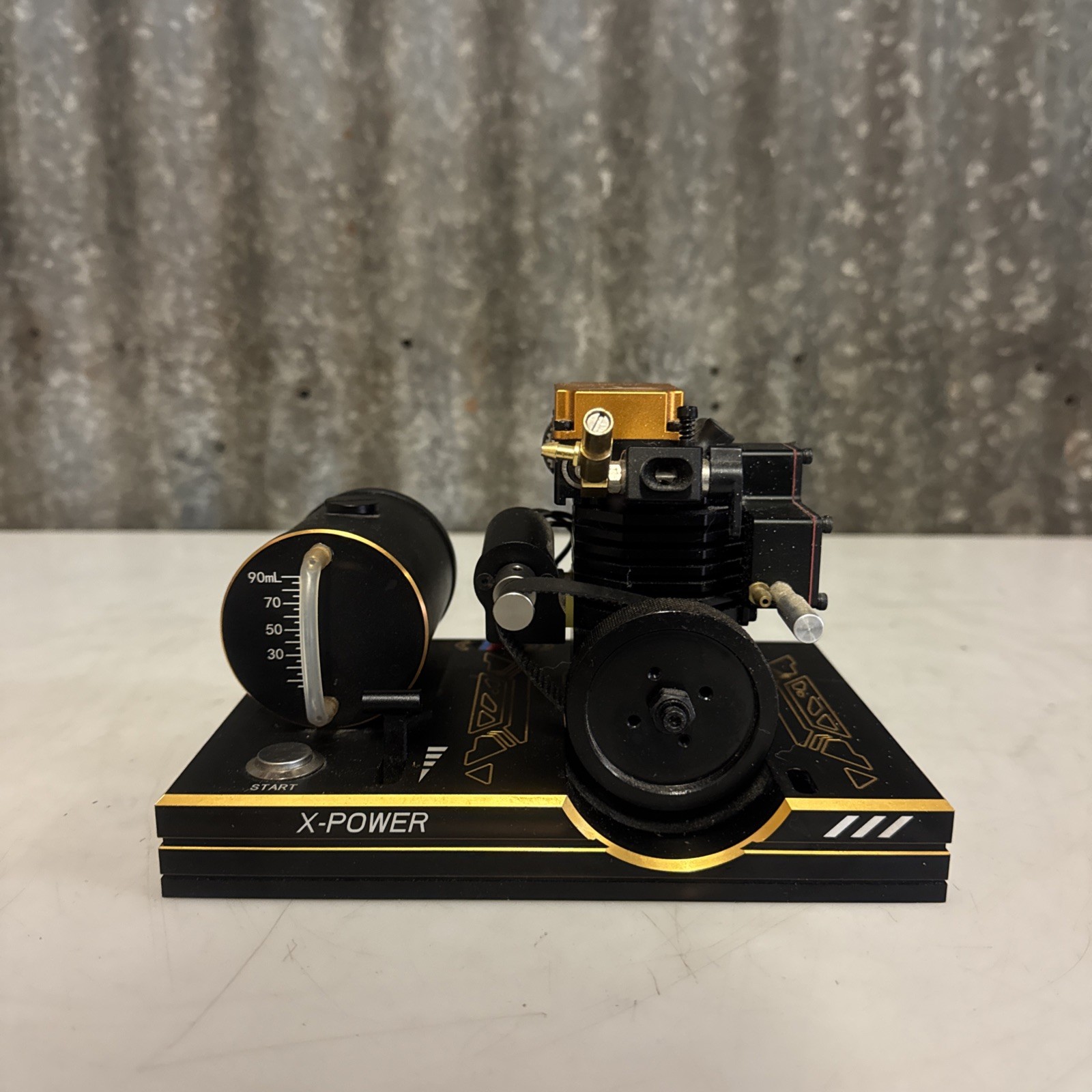 TOYAN FS-S100A  Model Engine Power Boost Box  , Tank, Base , Start and Throttle