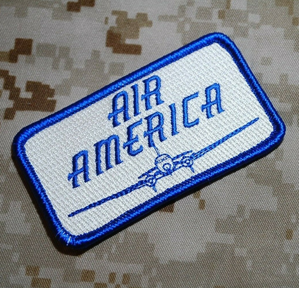 NAM CIA SPECIAL OPERATIONS FLIGHT SERVICES AIR AMERICA Iron-on 3.5" DC-3 PATCH