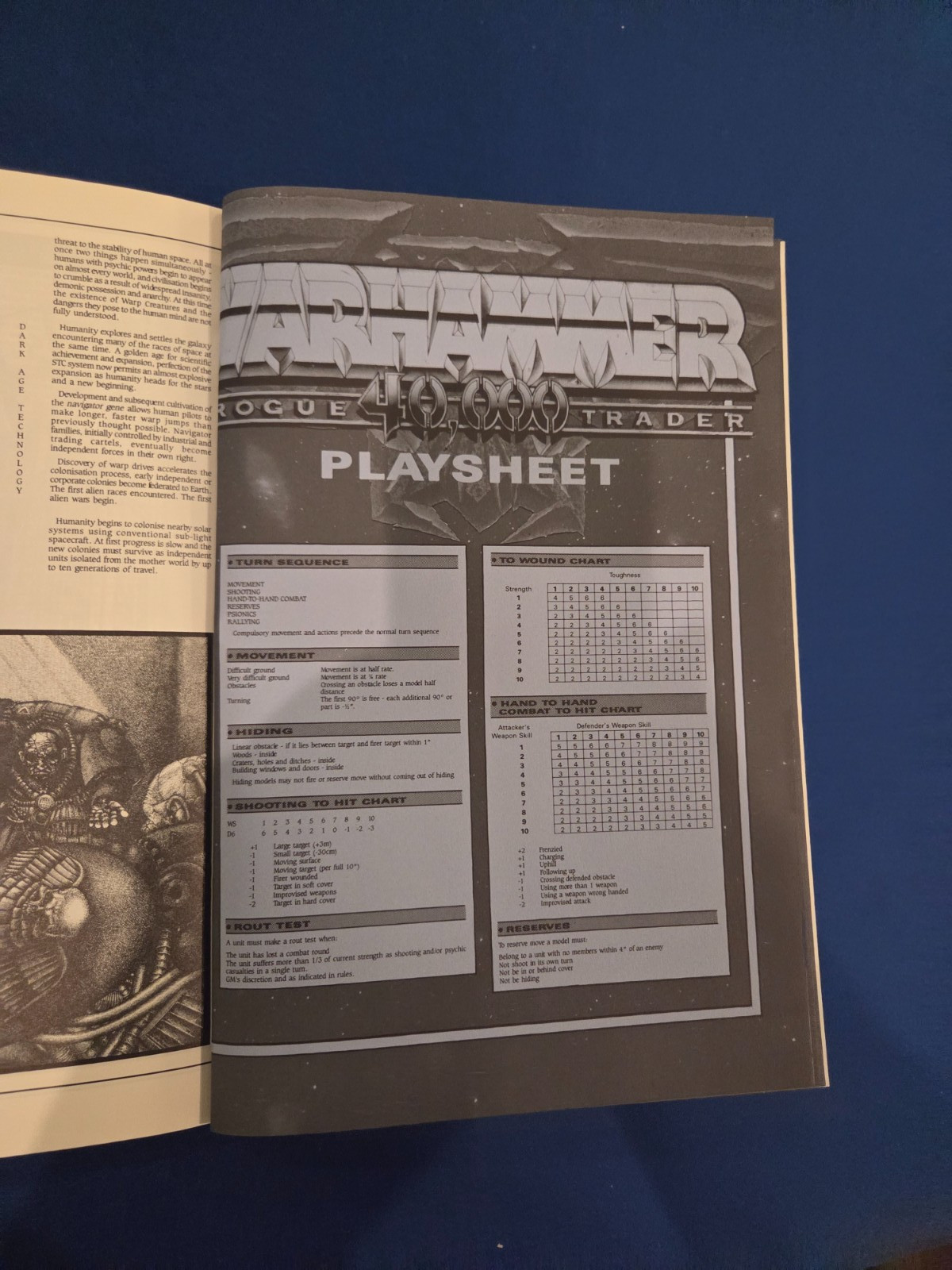 Rogue Trader (HC) Complete - Warhammer 40k Second Imprint (1987)