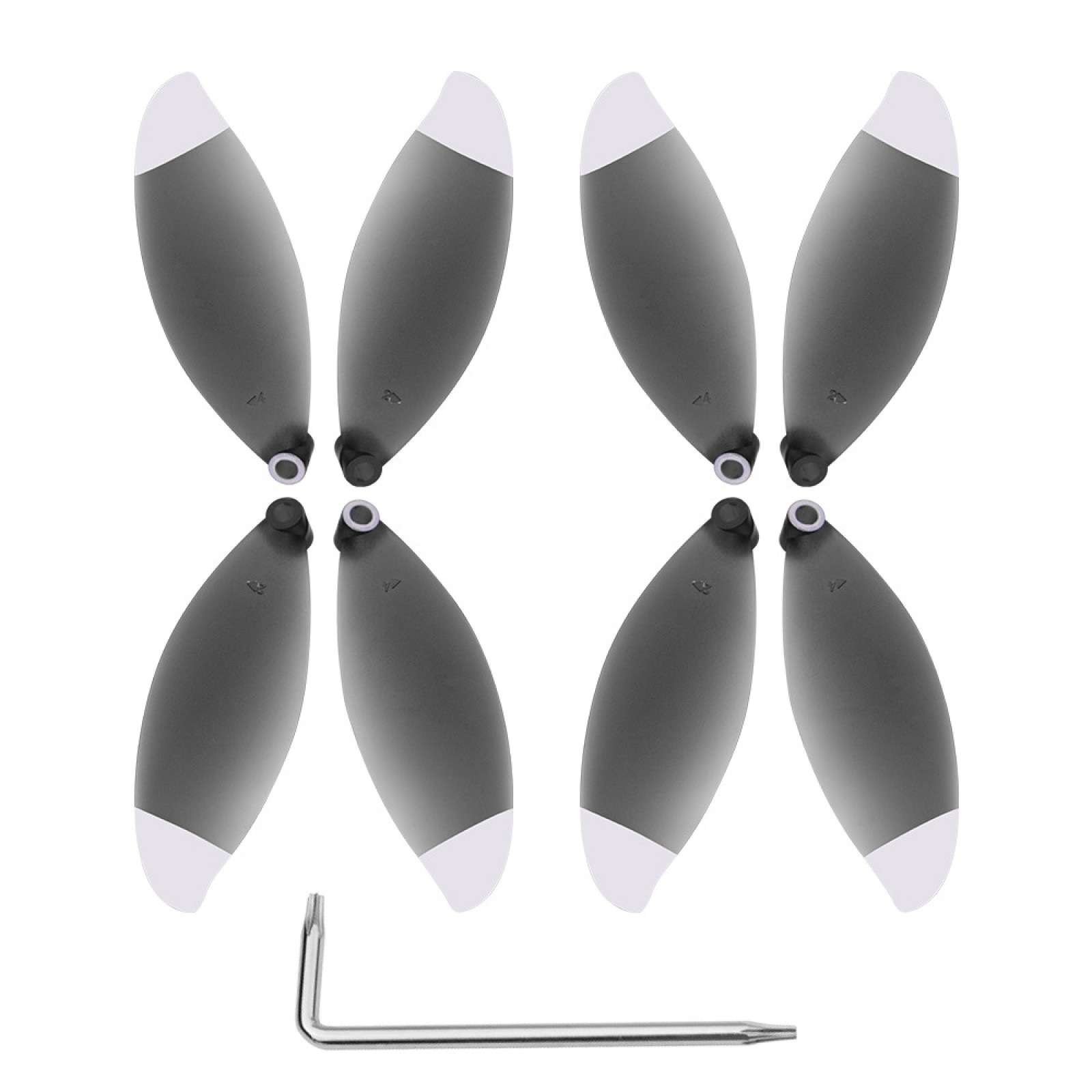 8X Quick Release Propellers CCW CW Props With Wrench For Parrot Anafi Drone e