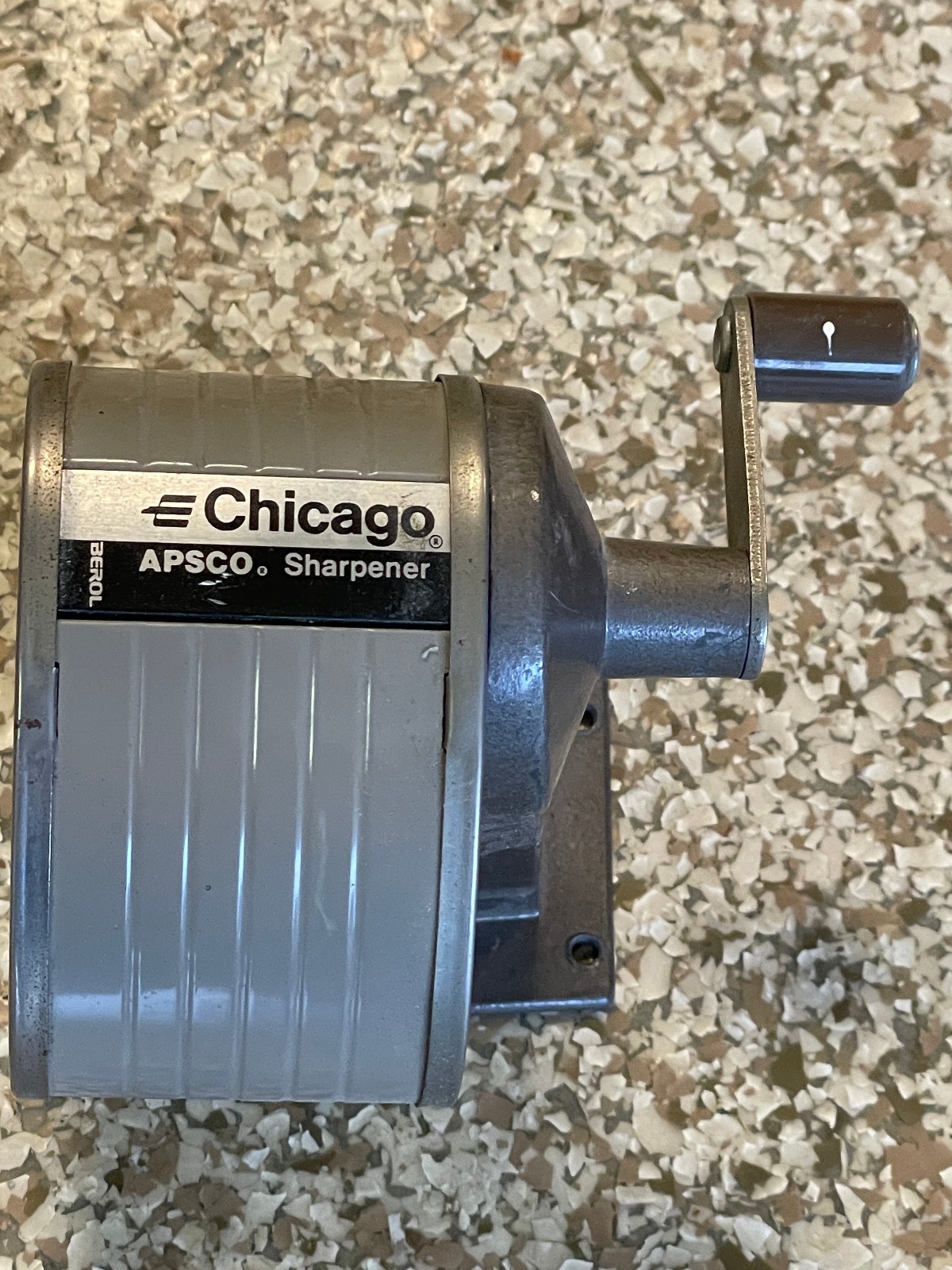 Genuine BEROL Chicago APSCO Desktop Sharpener