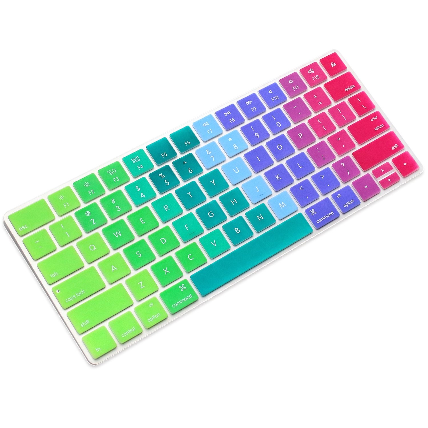 ProElife Ultra Thin Silicone Keyboard for Magic (MLA22LL/A), Rainbow