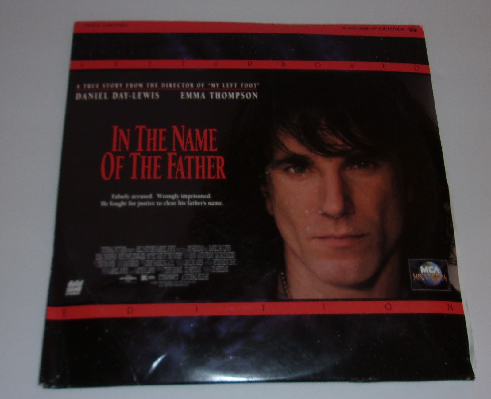 In The Name Of The Father  Letter Boxed (Digital Laserdisc, 1994 MCA)