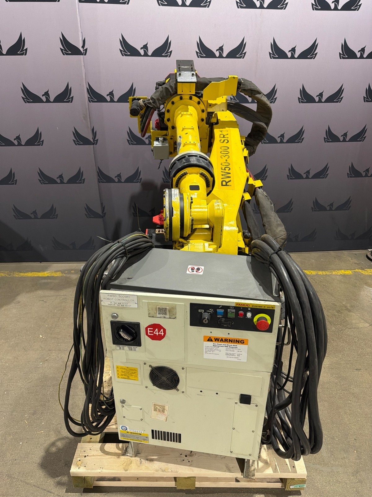 FANUC R‑2000iB/210F Robot Complete w/ R‑30iB Controls USED