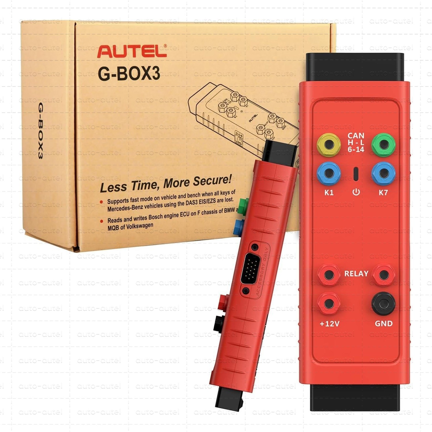 Autel G-BOX3 Accessory Tool Adapter Works W/MaxiIM IM508S + XP400, IM608 PRO II