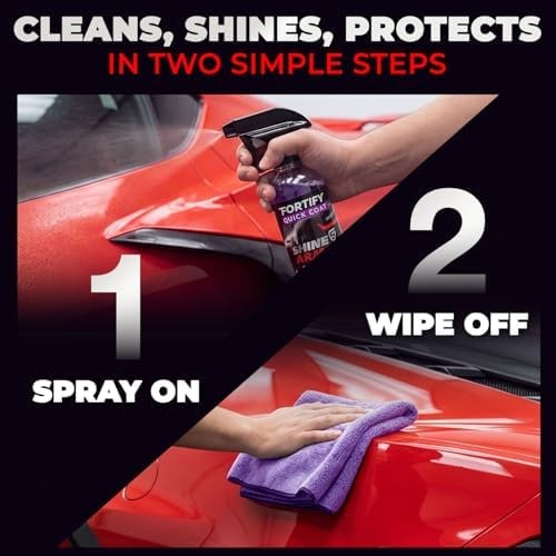Ceramic Coating Spray - Clean, Glossy, Protected Paint in 15 Minutes Flat | 1...