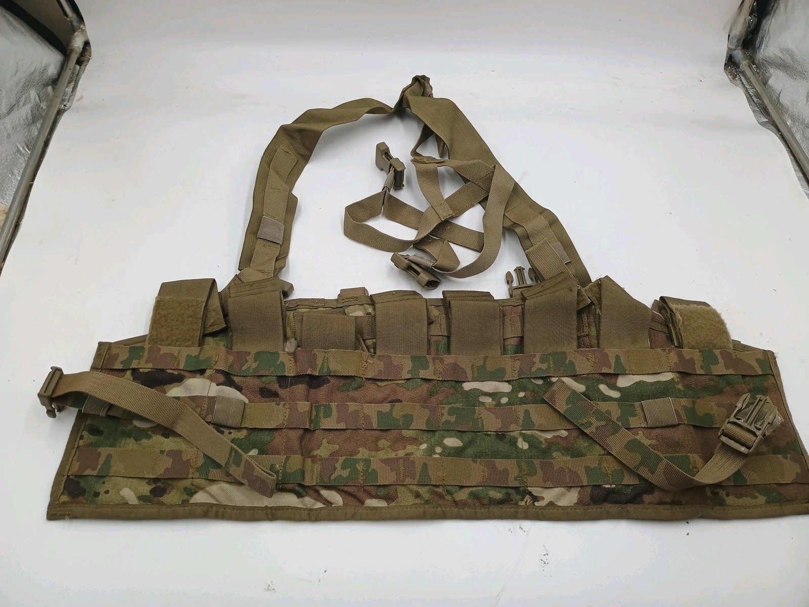 USGI-OCP-Multicam-Molle II-Tactical Assault Panel-TAP-Chest Rig With Harness