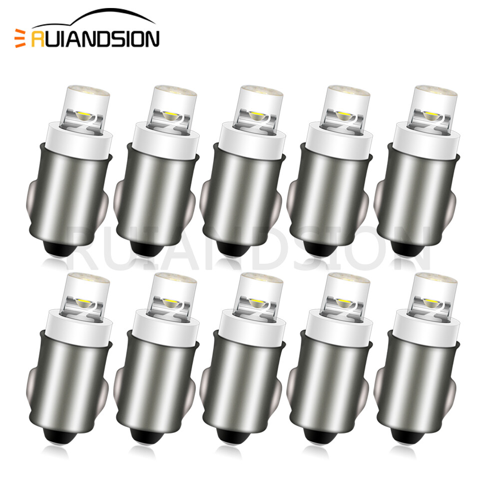 10PCS LED LUCAS TYPE BA7S LLB281 DC 12V DASHBOARD LIGHT BULB BRIGHT WHITE LAMP