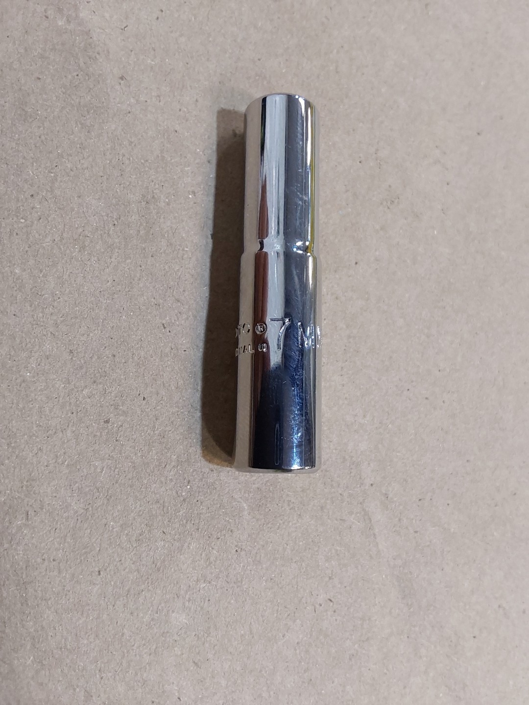 PROTO 4707LM Socket, Steel, Chrome, 7 mm