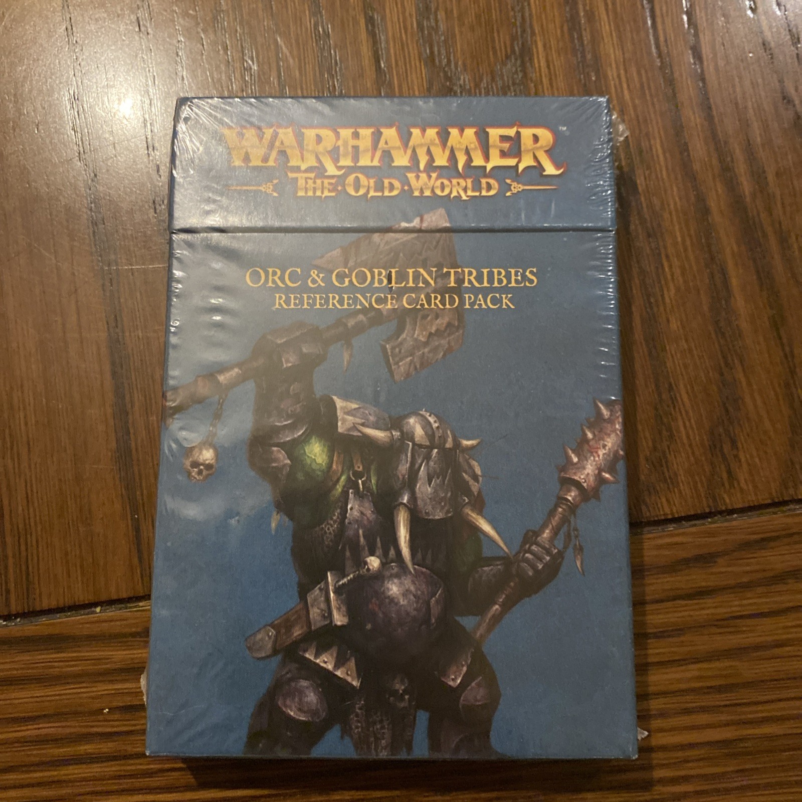Warhammer The Old World Orc & Goblin Tribes Reference Card Pack - New Sealed