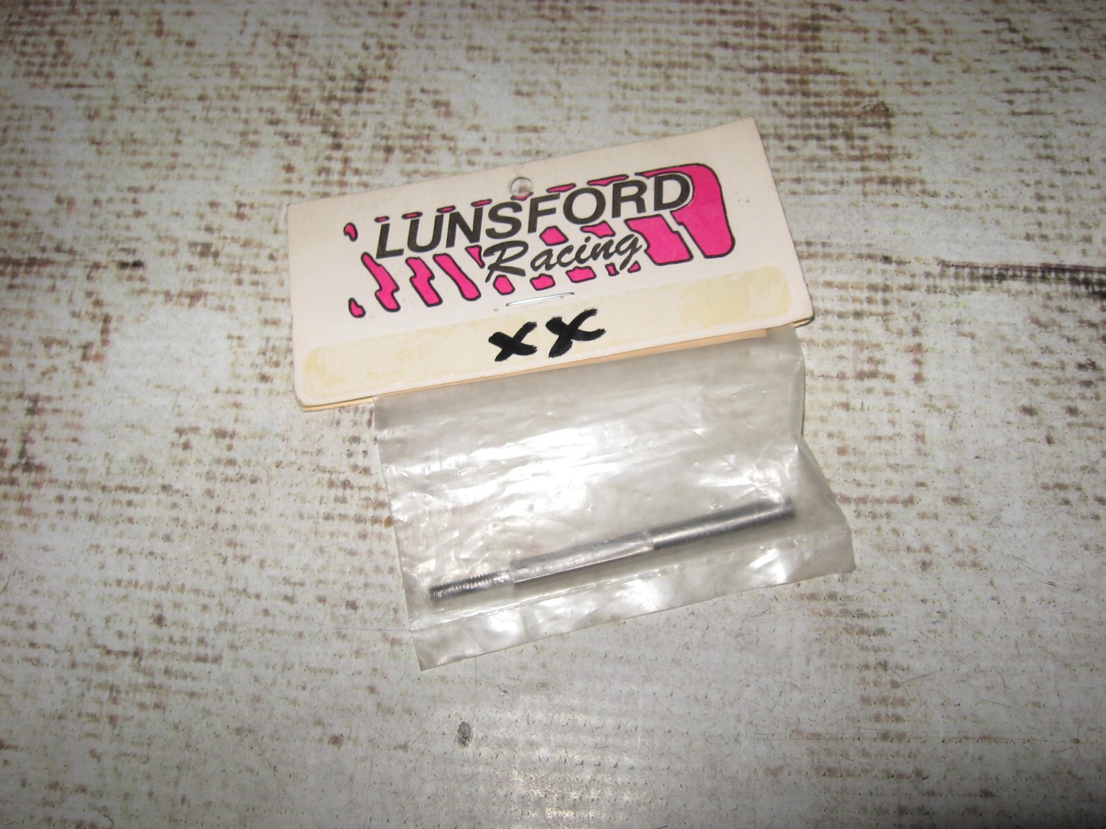 🔥 Vintage RC Lunsford Losi XX XXT Series Top Shaft Titanium Silver (1) New 🔥