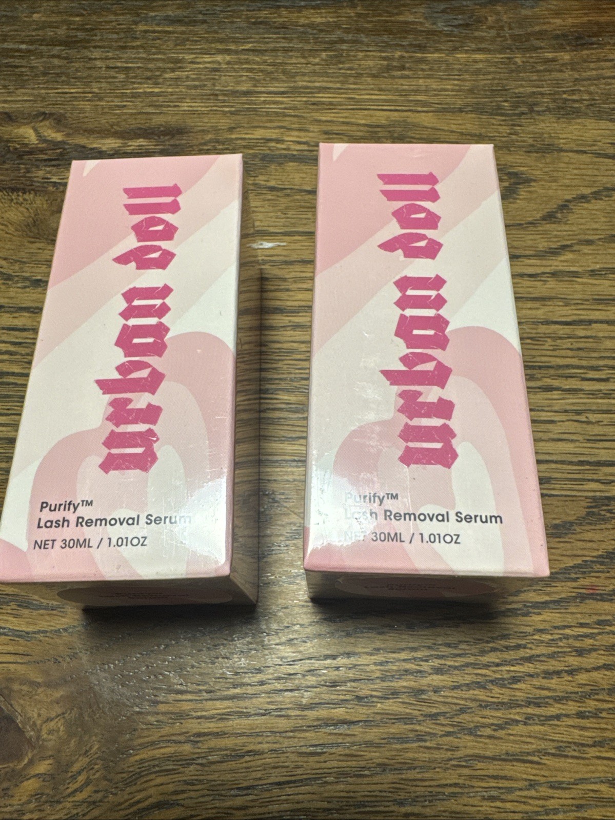 2x Urban Doll ~ Purify Lashes Removal Serum 30ml ~NEW| Brand New. Sealed