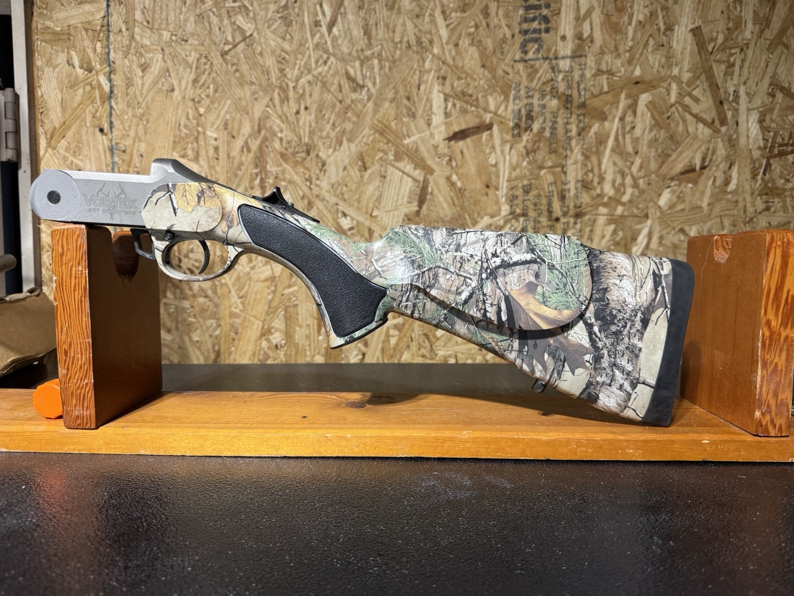 TRADITIONS StrikerFire Black Powder Muzzleloader Stock Trigger Safety 50 Cal.