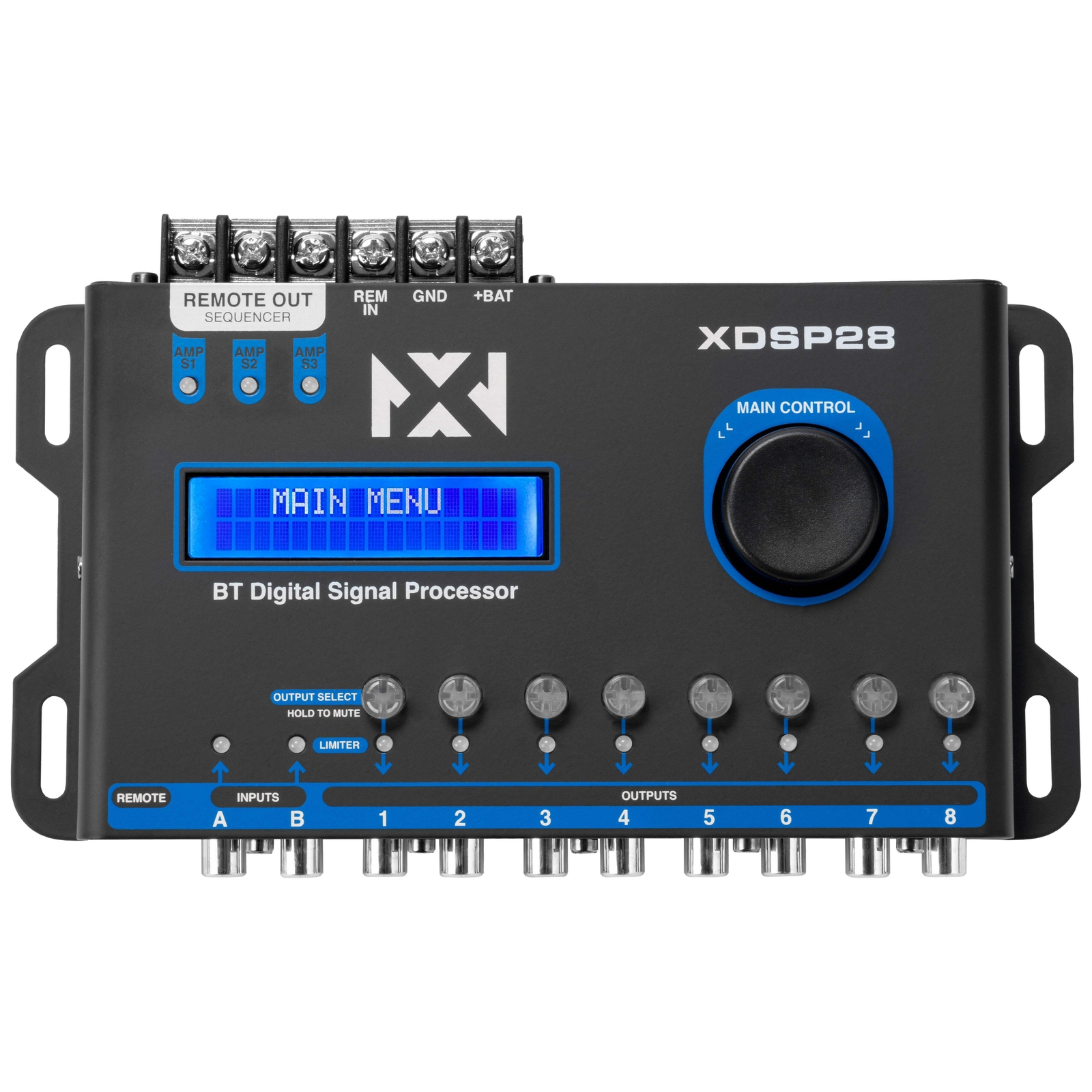 XDSP28 8-Channel X-Series 15 Band Parametric EQ Digital Signal Processor