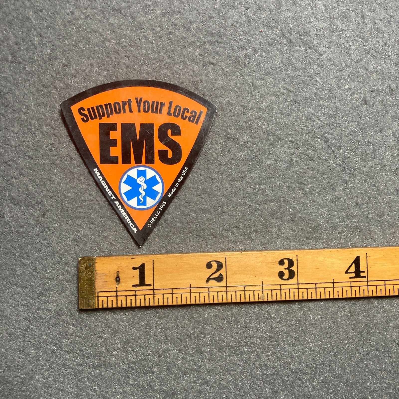 Support Your Local EMS Magnet L1