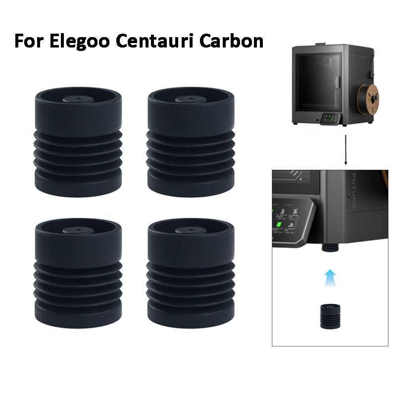 4Pcs Anti-Vibration Feet For Elegoo Centauri Carbon 3D Printer Replacement Parts