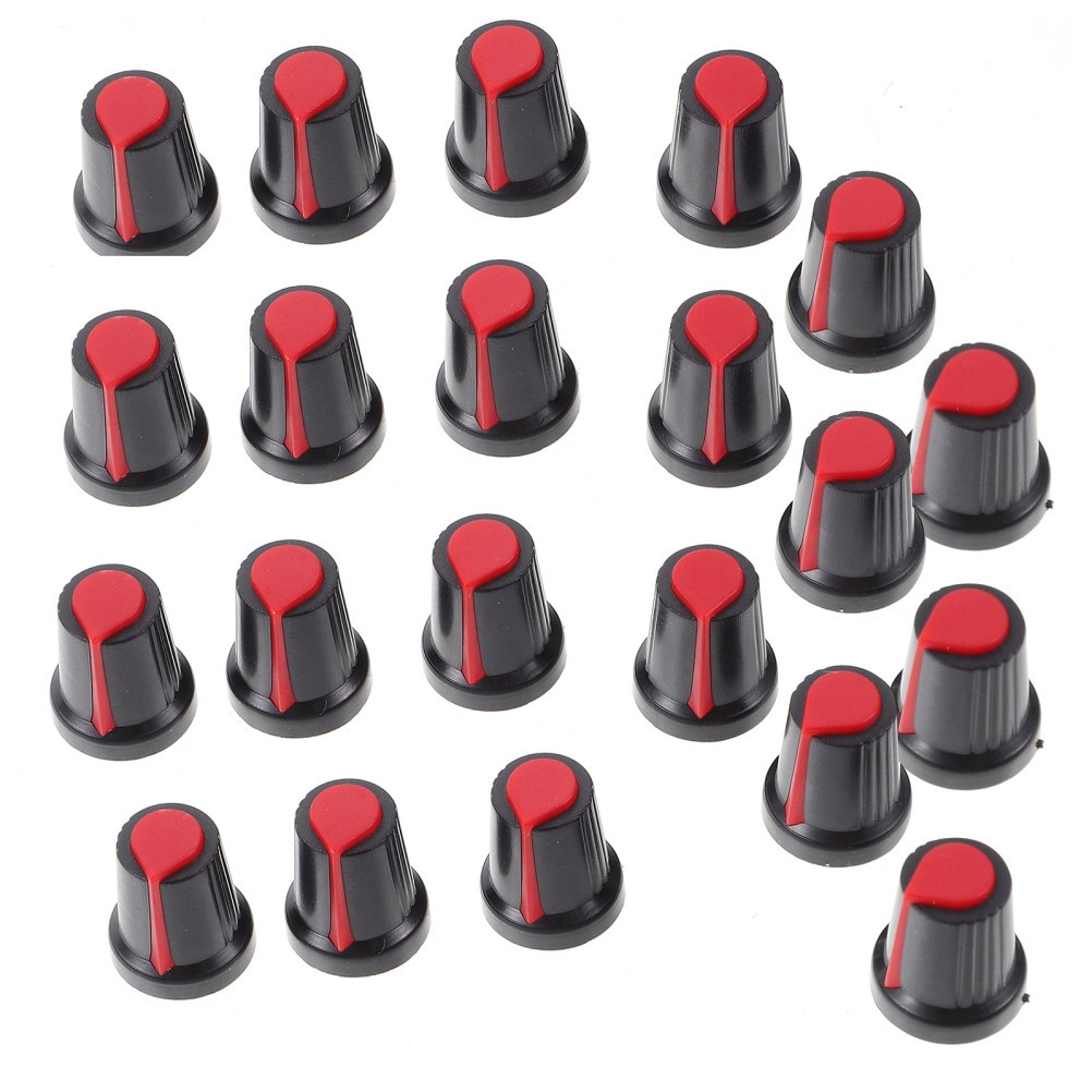 50 Pcs Volume Tune Knob Cover Potentiometer Control Knobs Guitar