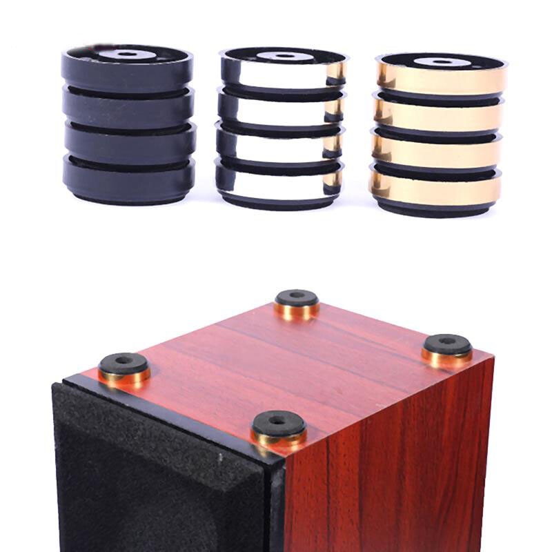 4Pcs Speaker Spikes Stand Feets Audio Active Speakers Repair Parts Accessories