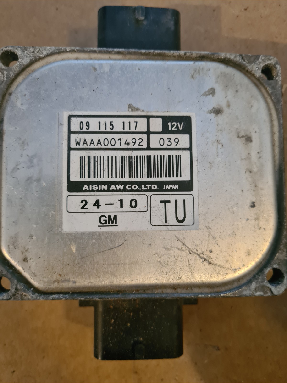 09115117 Vauxhall Gearbox transmission control ecu 09115117 opel