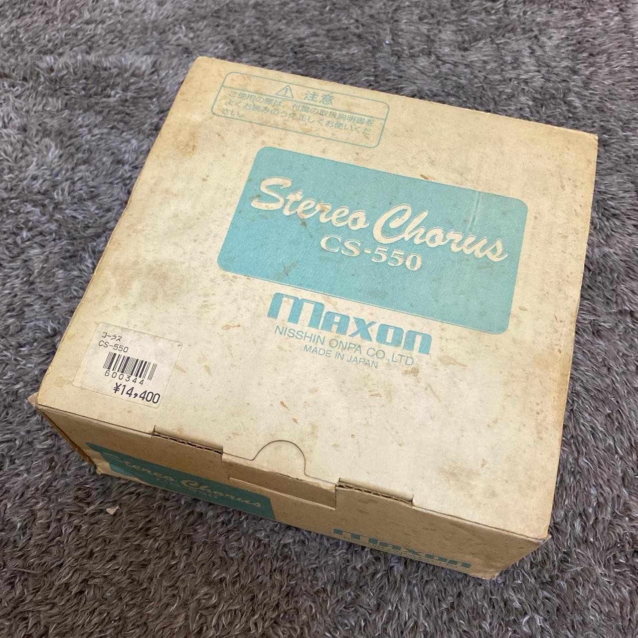 Maxon Cs-550 Stereo Chorus Owarikomaki Store